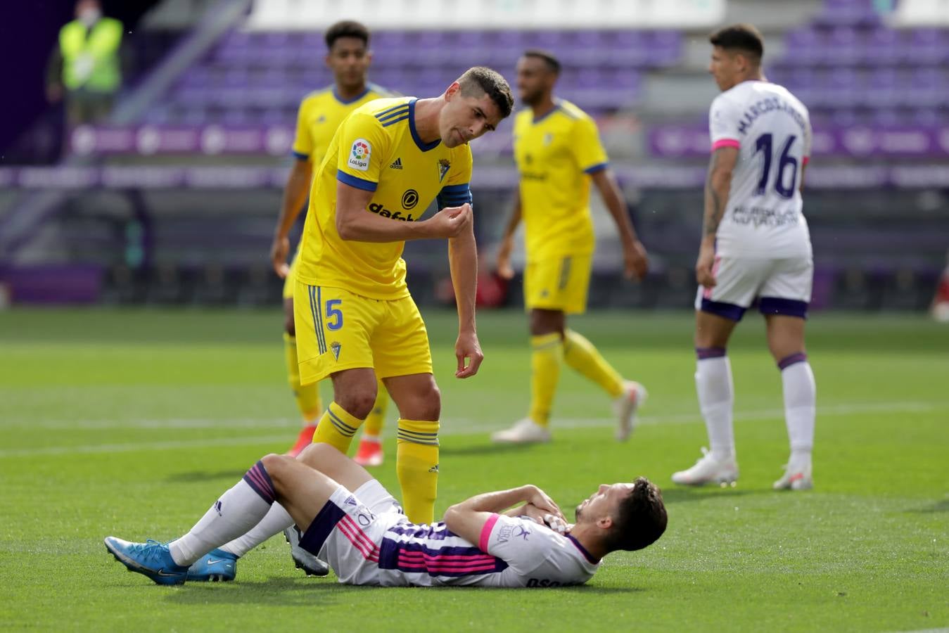 Fotos: Empate del Real Valladolid ante el Cádiz (1-1)