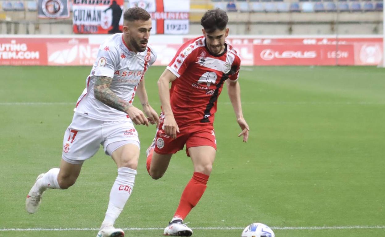 Un excelso Unionistas asalta el Reino de León y entra en posición de play-off a Segunda a dos jornadas del final (1-2)