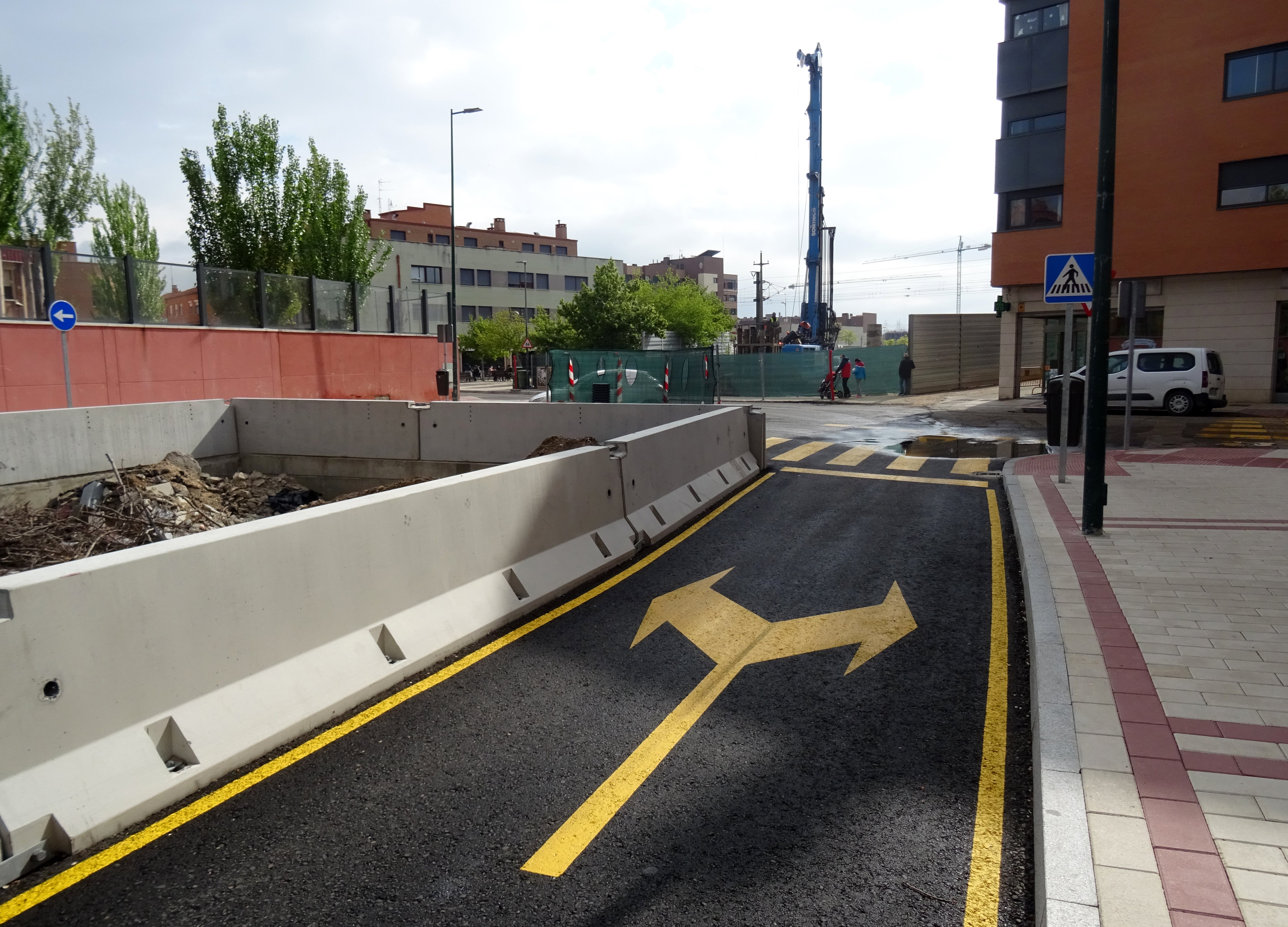 Fotos: Obras del túnel de Andrómeda en Valladolid