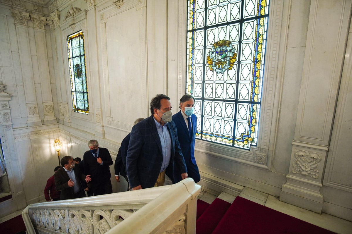 Recepción en el Ayuntamiento a las subcampeonas de Europa