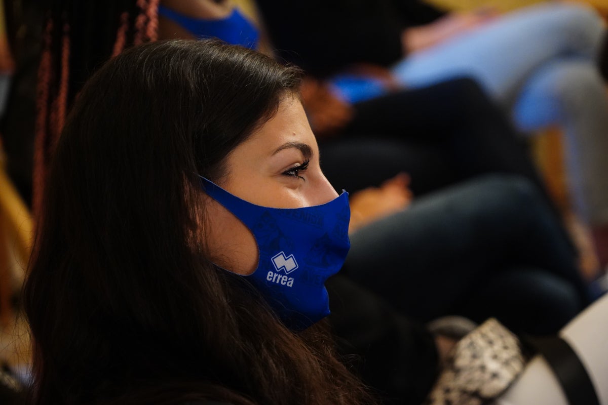 Recepción en el Ayuntamiento a las subcampeonas de Europa