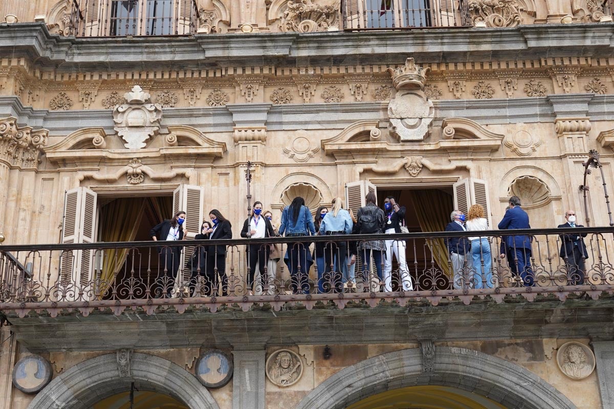 Recepción en el Ayuntamiento a las subcampeonas de Europa