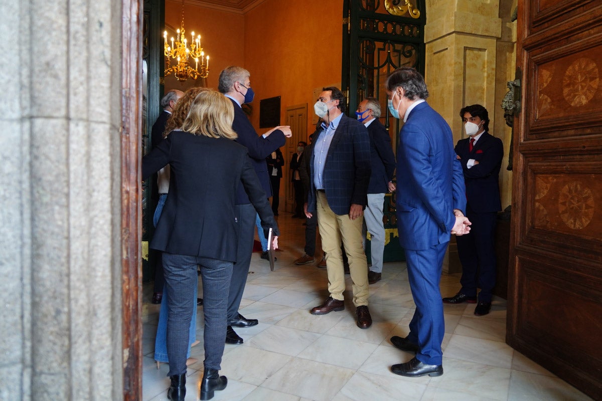 Recepción en el Ayuntamiento a las subcampeonas de Europa