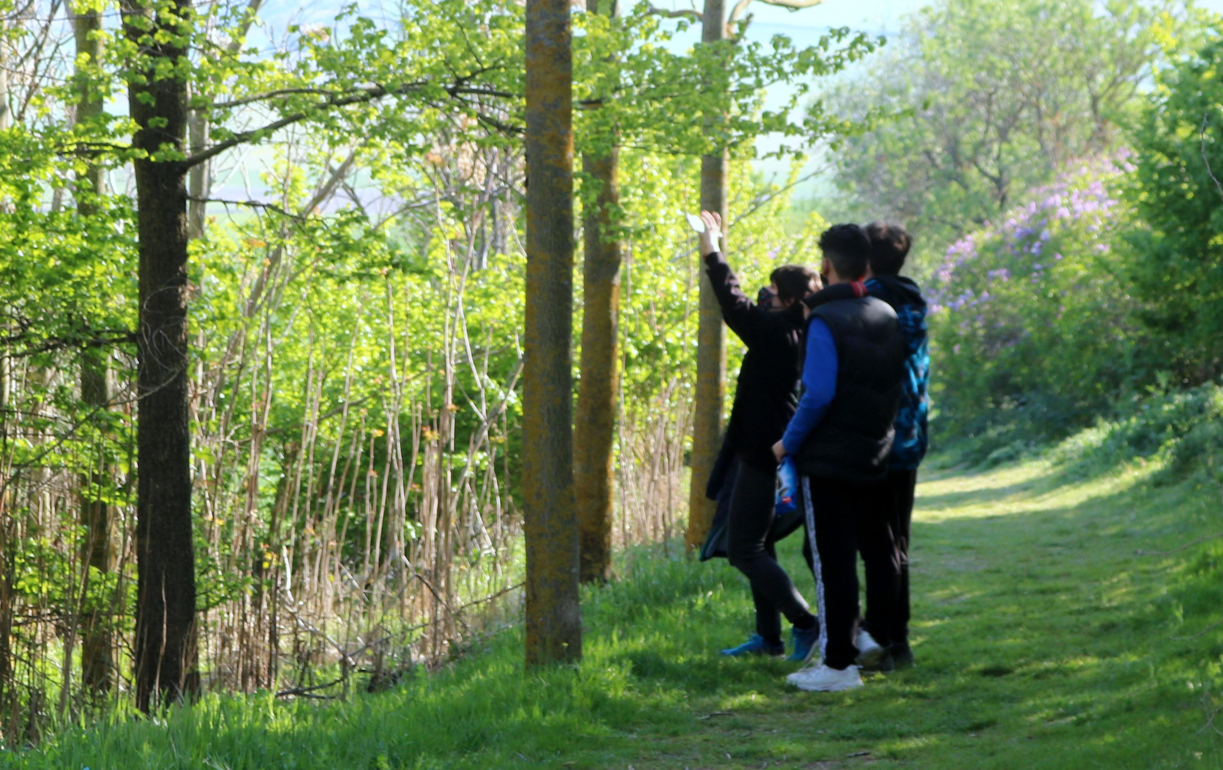 El Paseo de las Lilas es un atractivo para niños y mayores