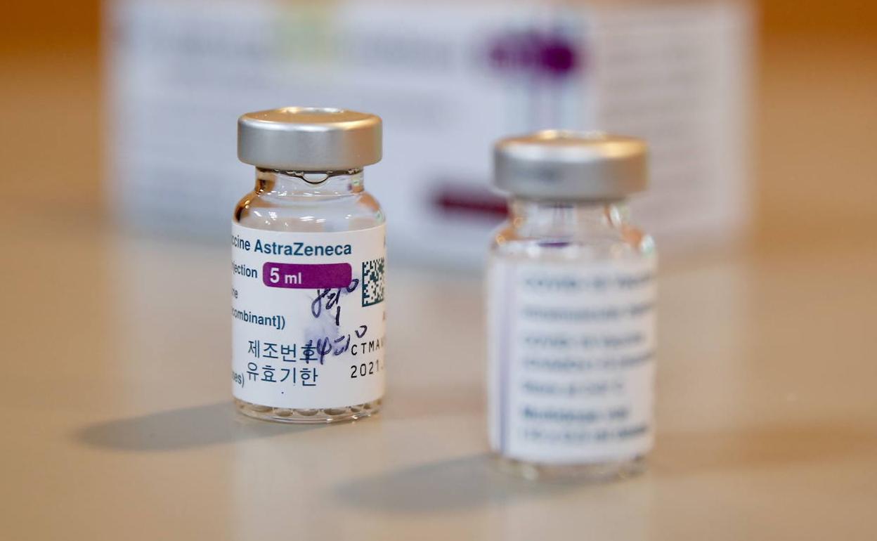 Imagen de archivo de dosis de AstraZeneca. 