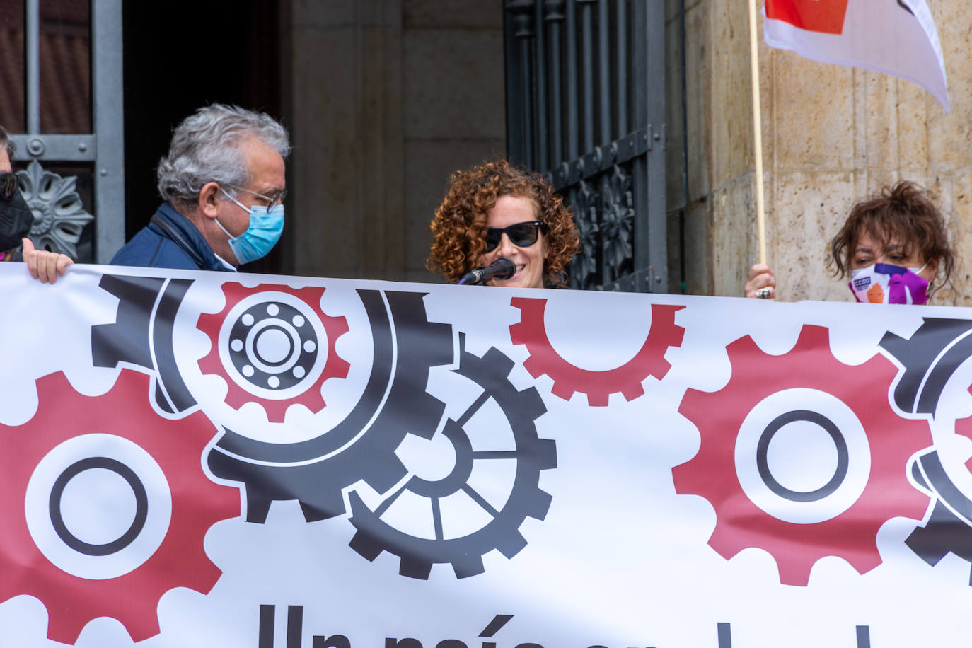 Fotos: Manifestación del Primero de Mayo en Palencia