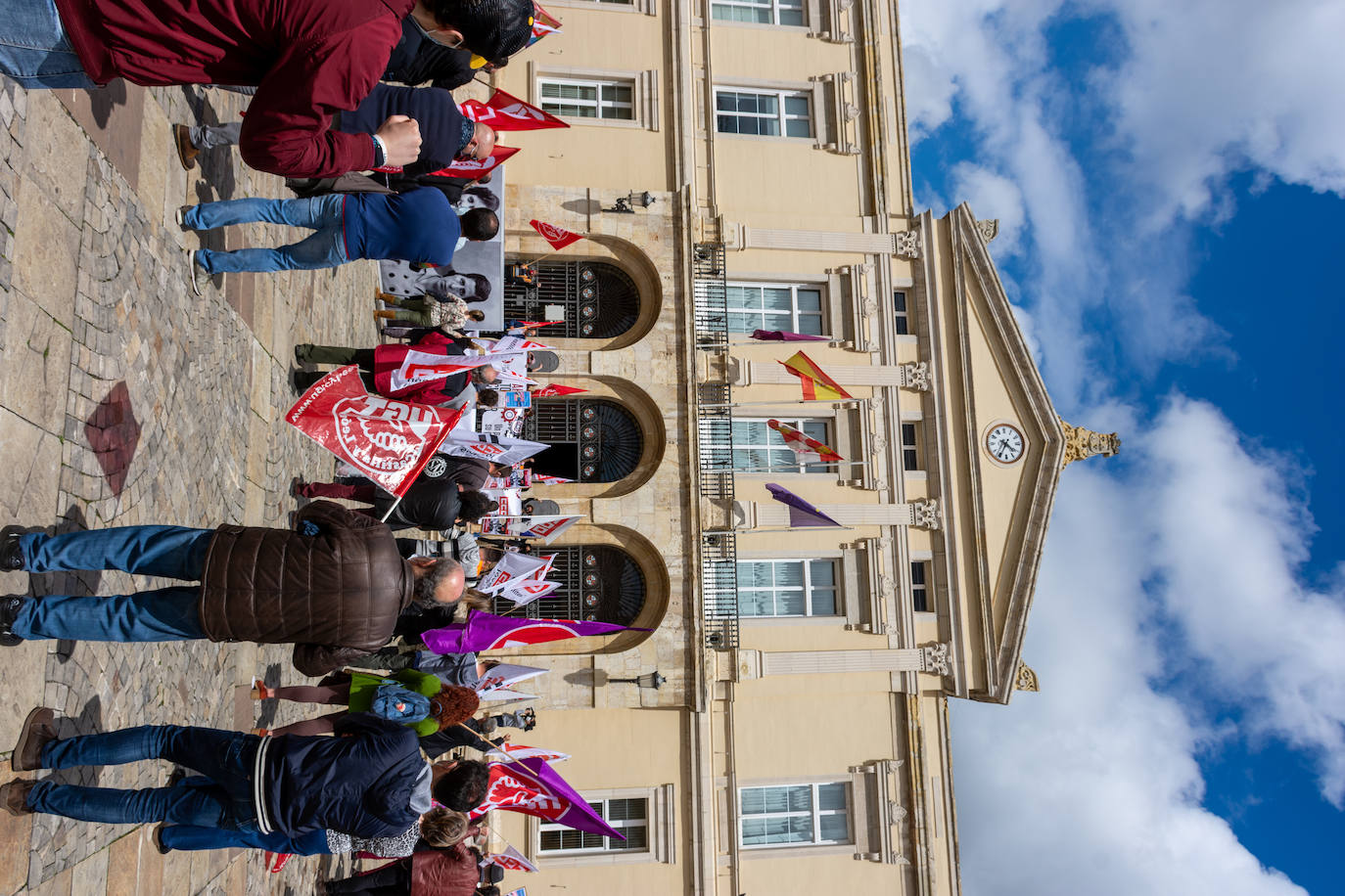 Fotos: Manifestación del Primero de Mayo en Palencia