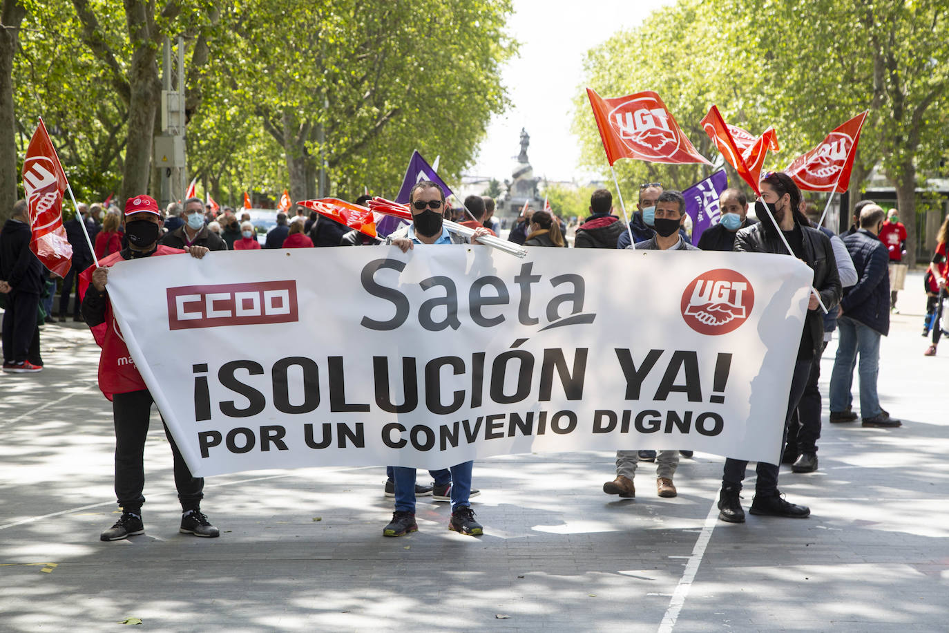 Fotos: Manifestación del Primero de Mayo en Valladolid