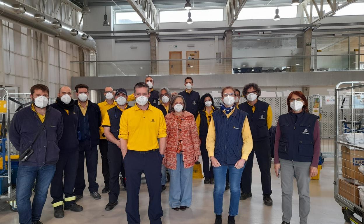 Personal de la Unidad de Servicios Esspeciales de Salamanca.