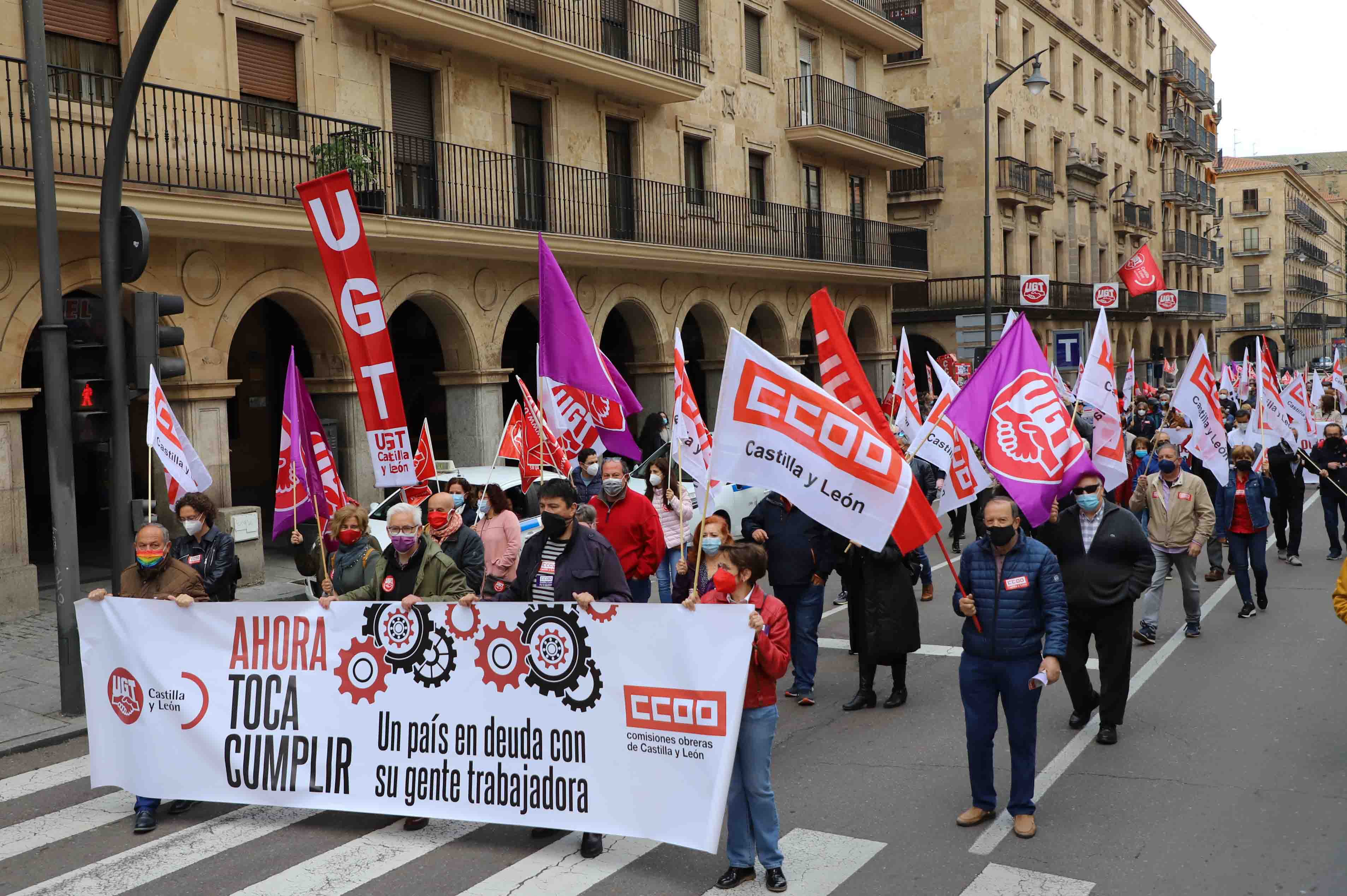 Manifestación por el Día del Trabajador