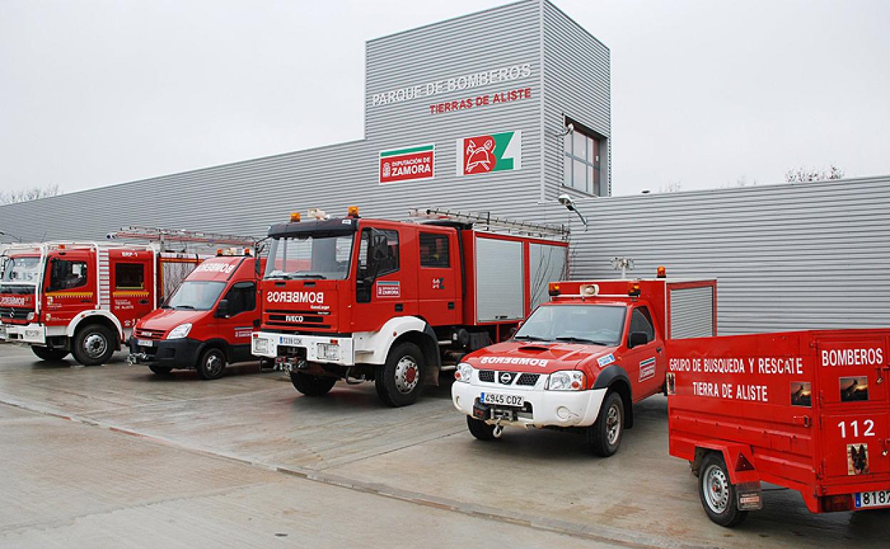 Bomberos de la Diputación de Zamora. 