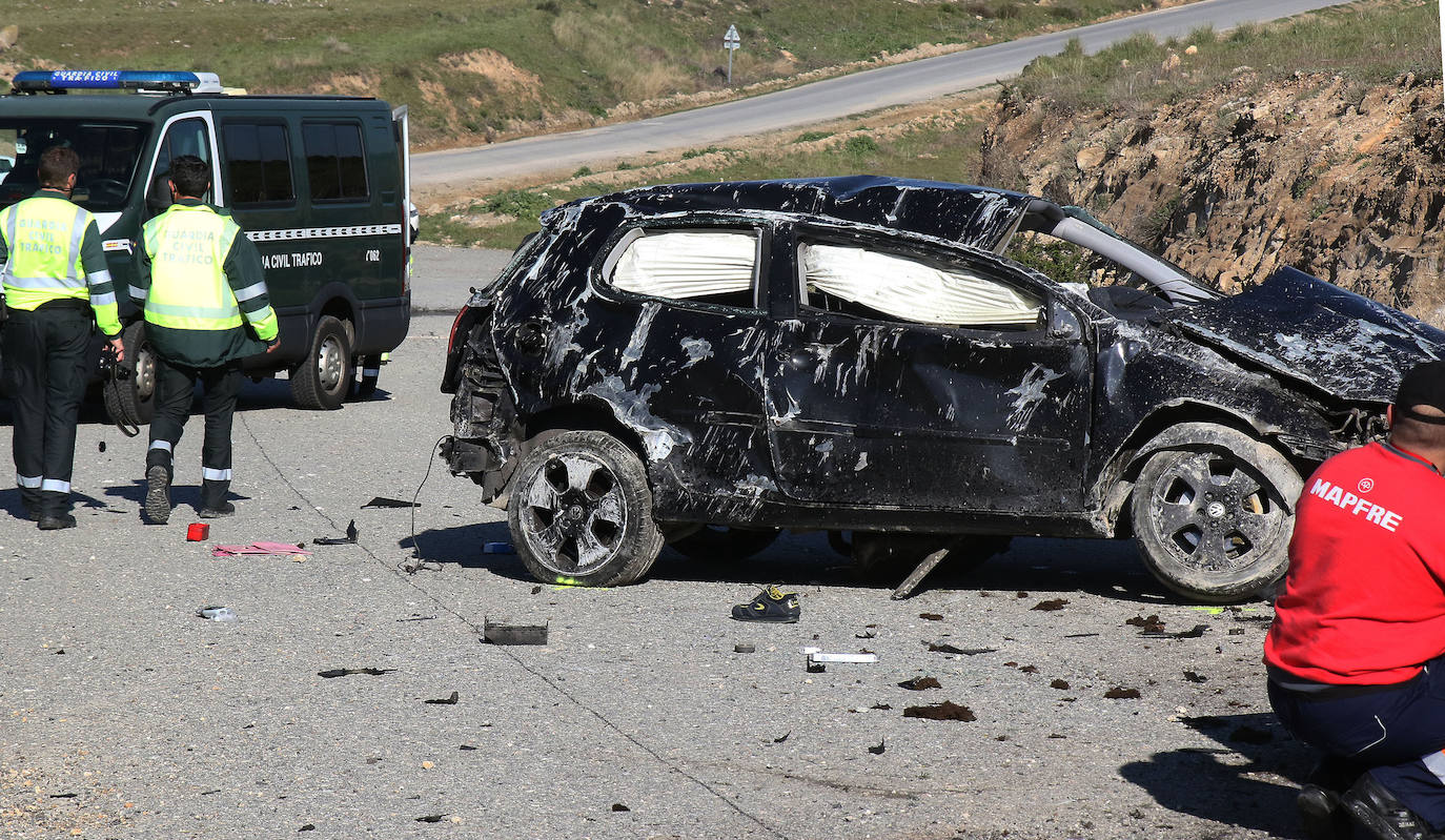 Accidente mortal en la SG-20 de Segovia 