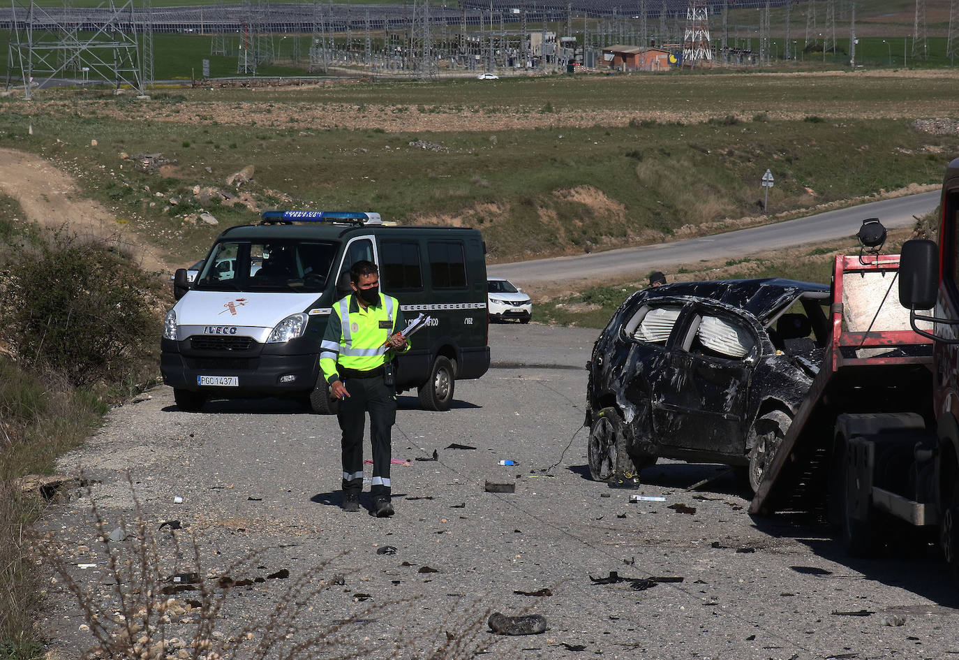 Accidente mortal en la SG-20 de Segovia 