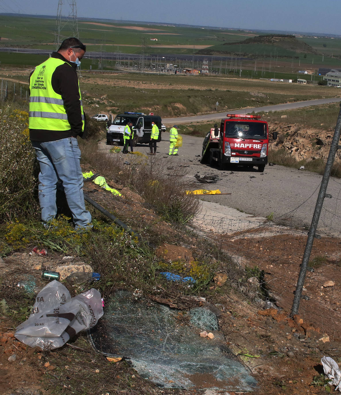 Accidente mortal en la SG-20 de Segovia 