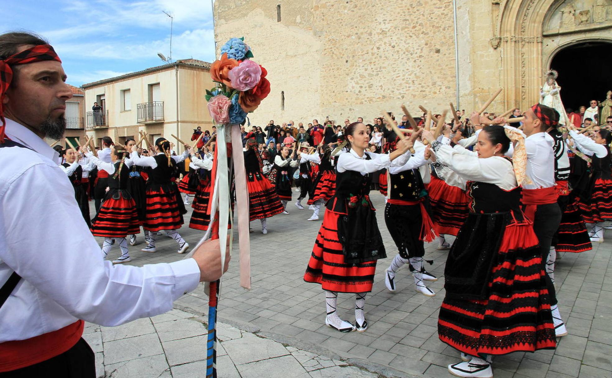 Fiesta de las Candelas de 2020, un día en el que se cumplieron 40 años de la recuperación del paloteo.