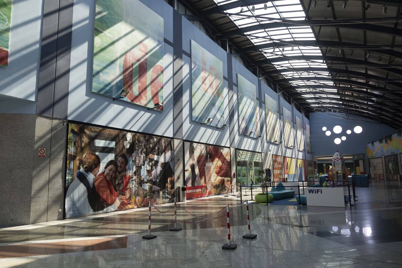 Fotos: La desoladora imagen del centro comercial Equinoccio Zaratán