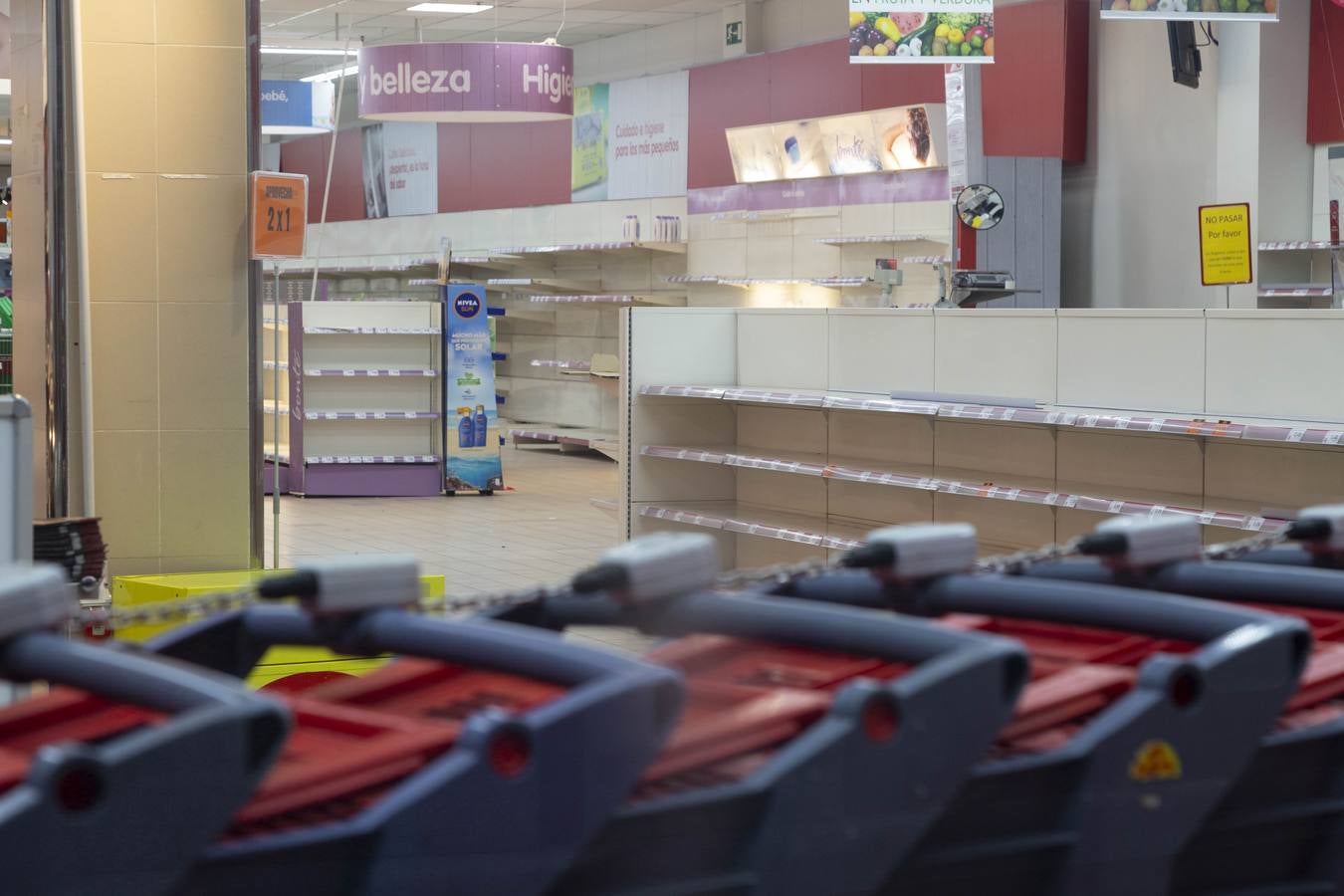 Fotos: La desoladora imagen del centro comercial Equinoccio Zaratán