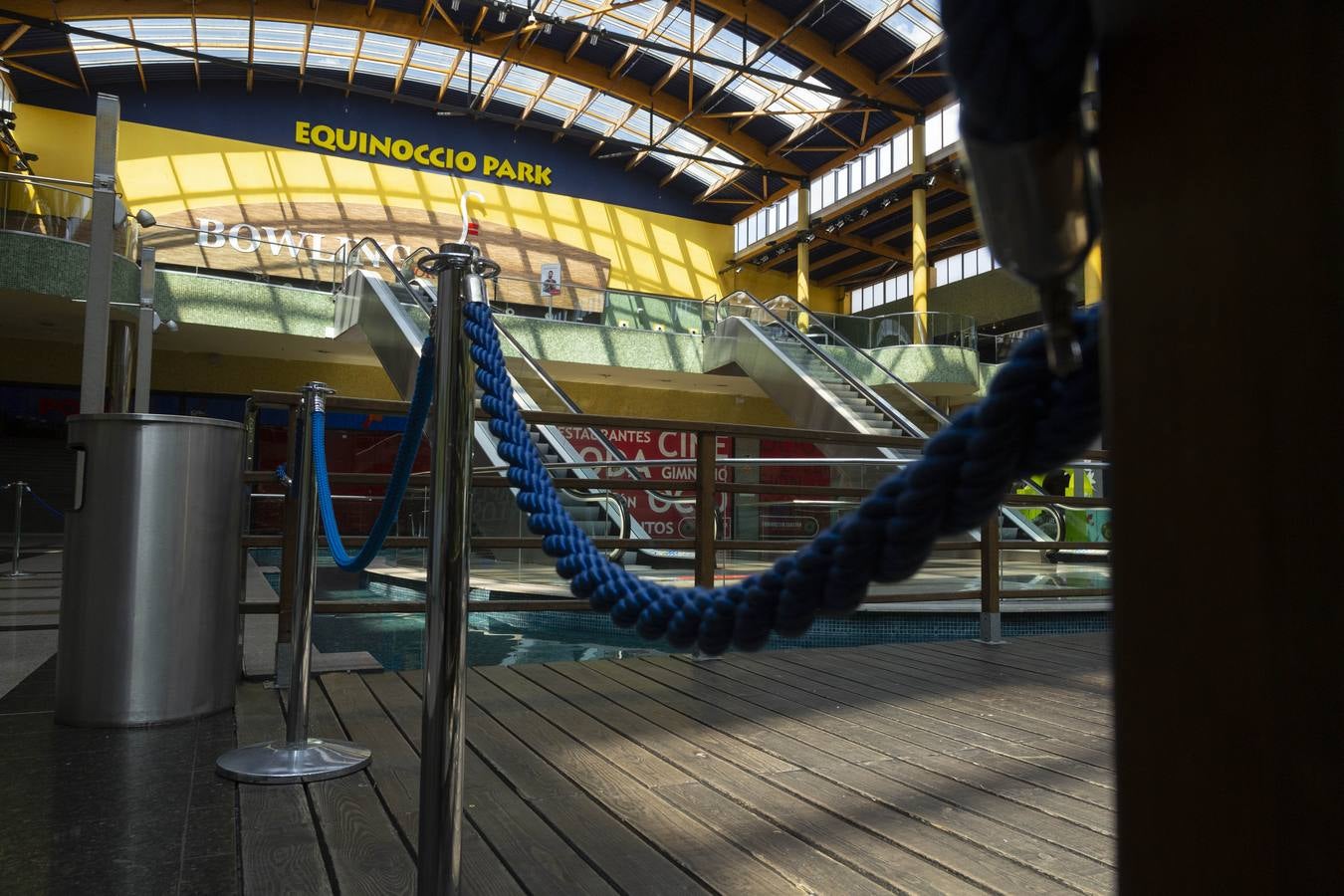 Fotos: La desoladora imagen del centro comercial Equinoccio Zaratán