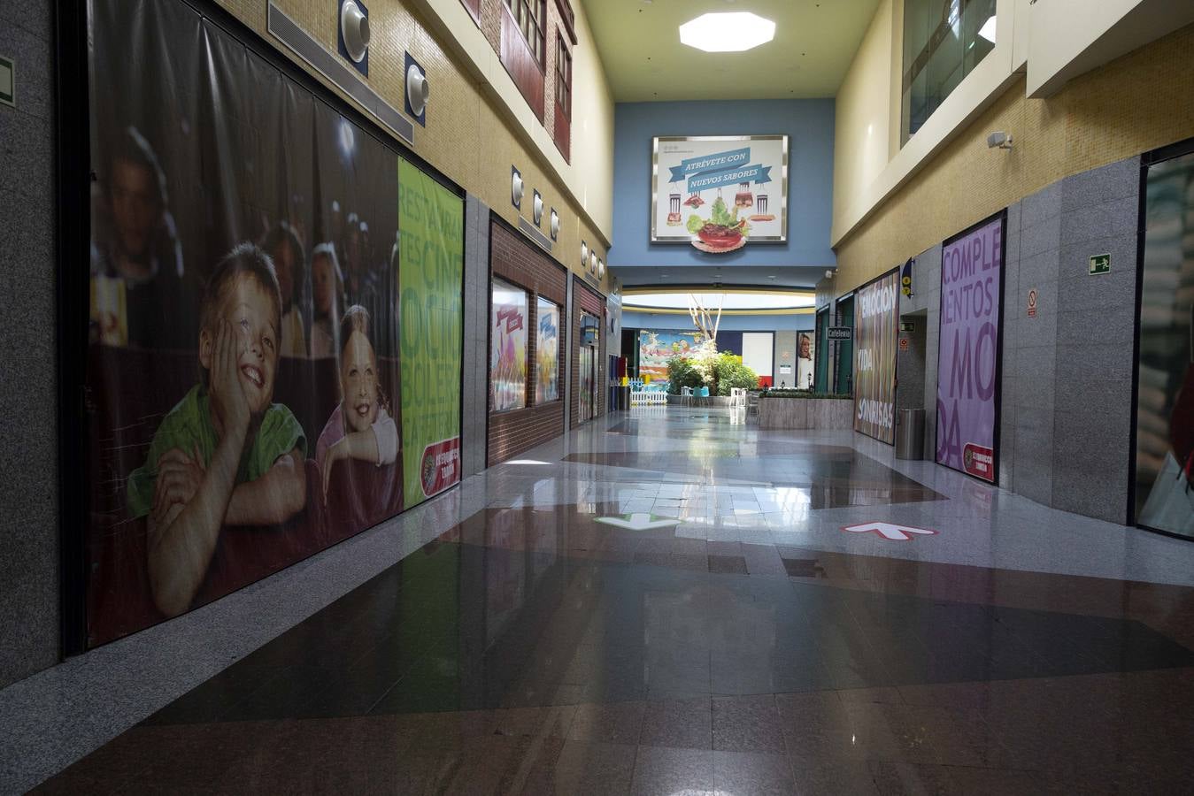 Fotos: La desoladora imagen del centro comercial Equinoccio Zaratán