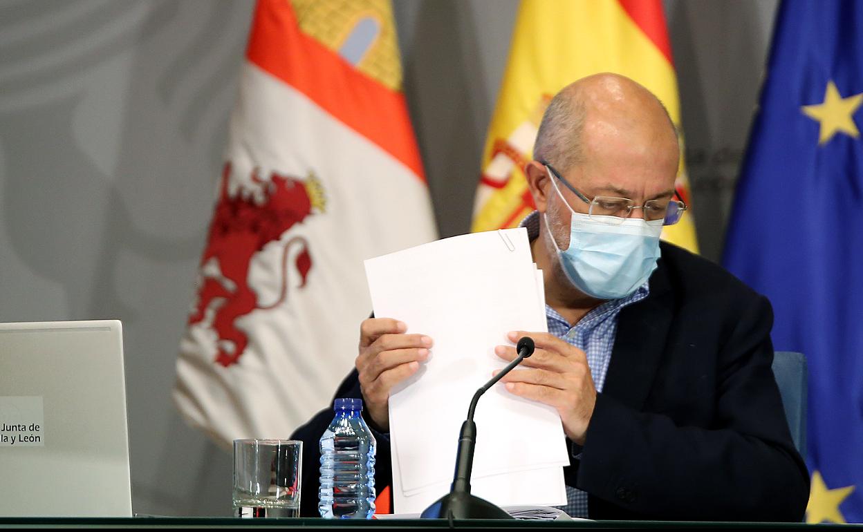 Francisco Igea, este jueves 6 de mayo.