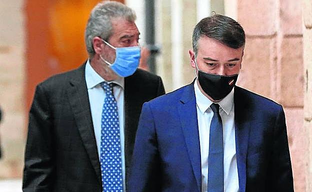 Rodríguez y Redondo, en una reunión celebrada en septiembre.