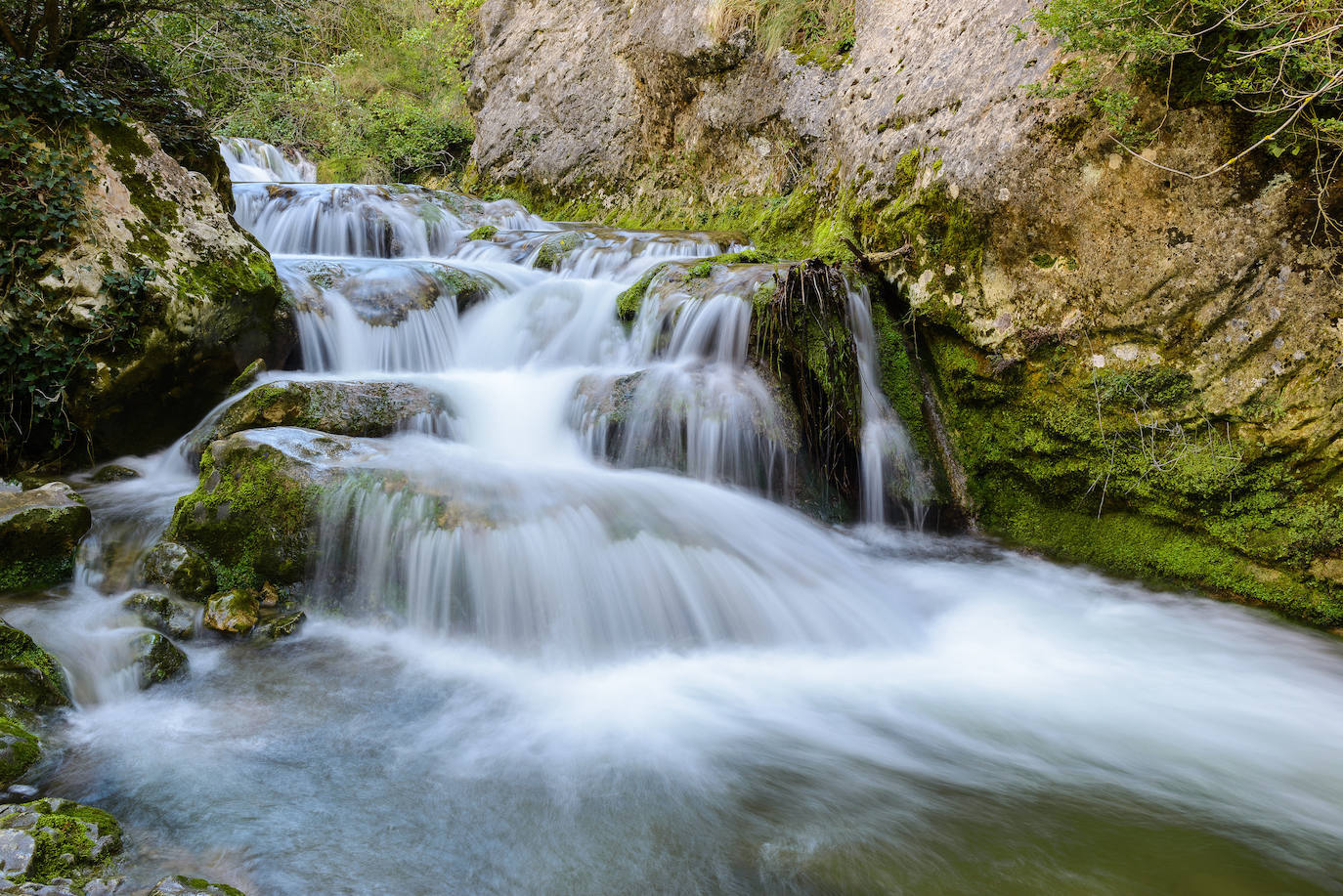 Cascada del río Altube (Álava) 