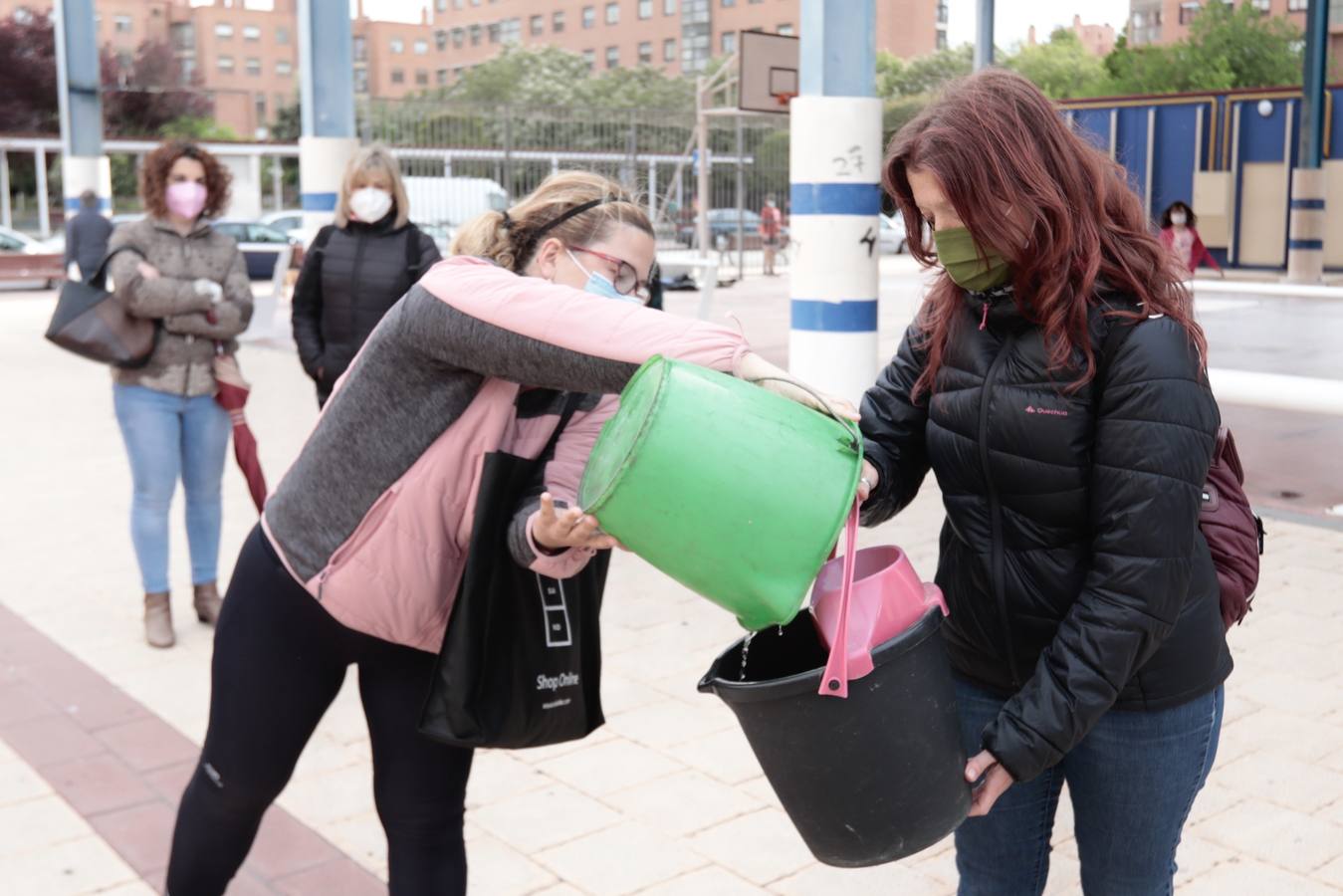 Fotos: Vecinos de La Victoria denuncia el abandono del aparcamiento del barrio