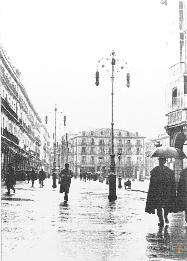 Fotos: Estampas del Valladolid antiguo (LXXIV): días de lluvia