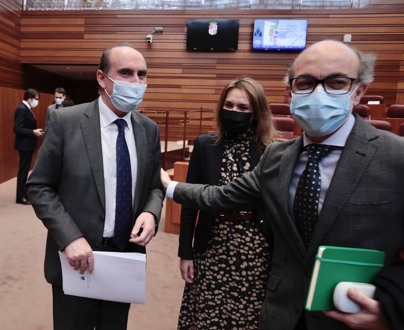 Fotos: El procurador del Común interviene en el pleno de las Cortes