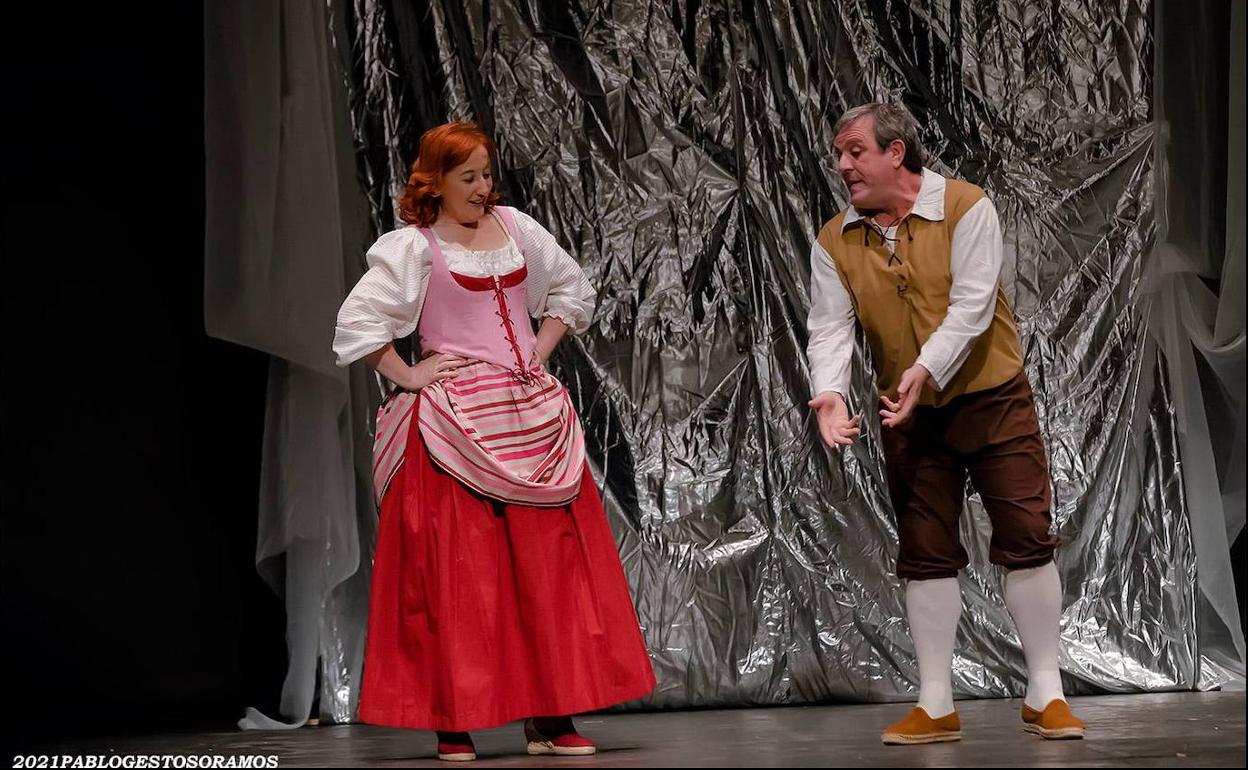 Representación teatral. 