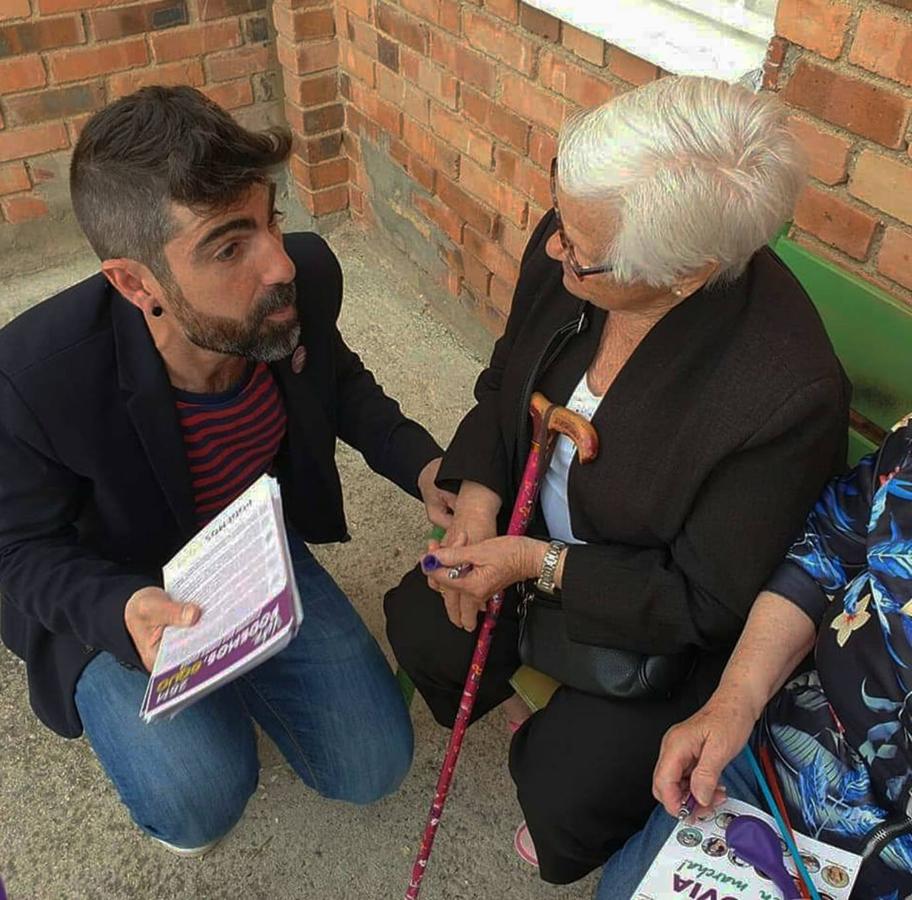 Décimo aniversario del movimiento 15-M en Segovia.