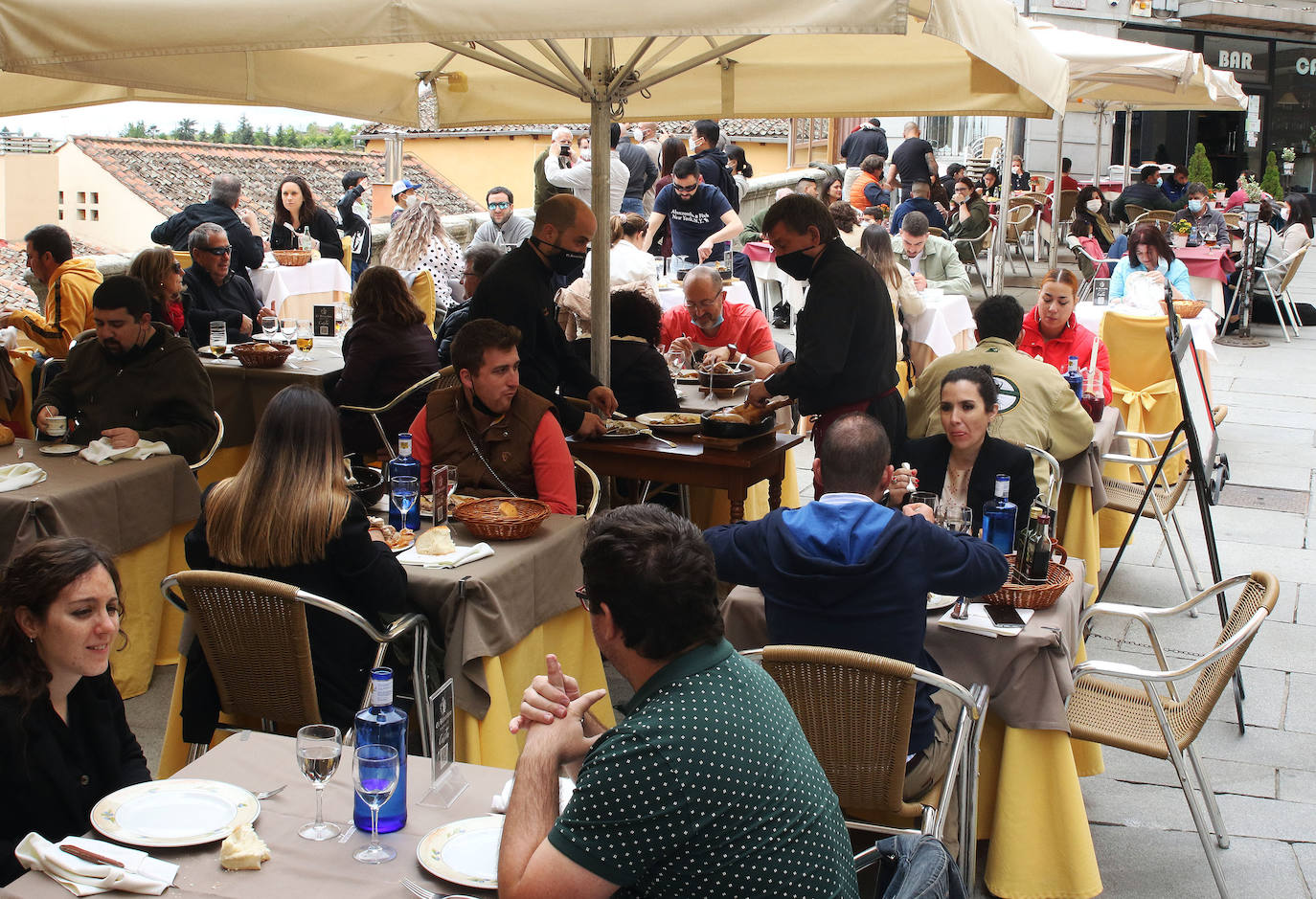 Fin de semana de reactivación turística en Segovia 