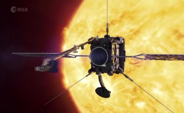 Primera eyección de masa coronal observada por Solar Orbiter