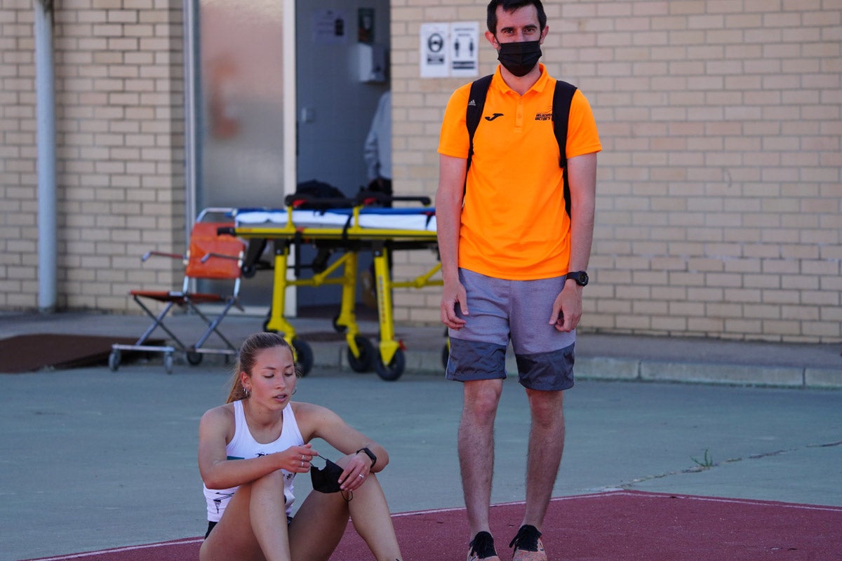 Jornada de atletismo en Las Pistas del Helmántico
