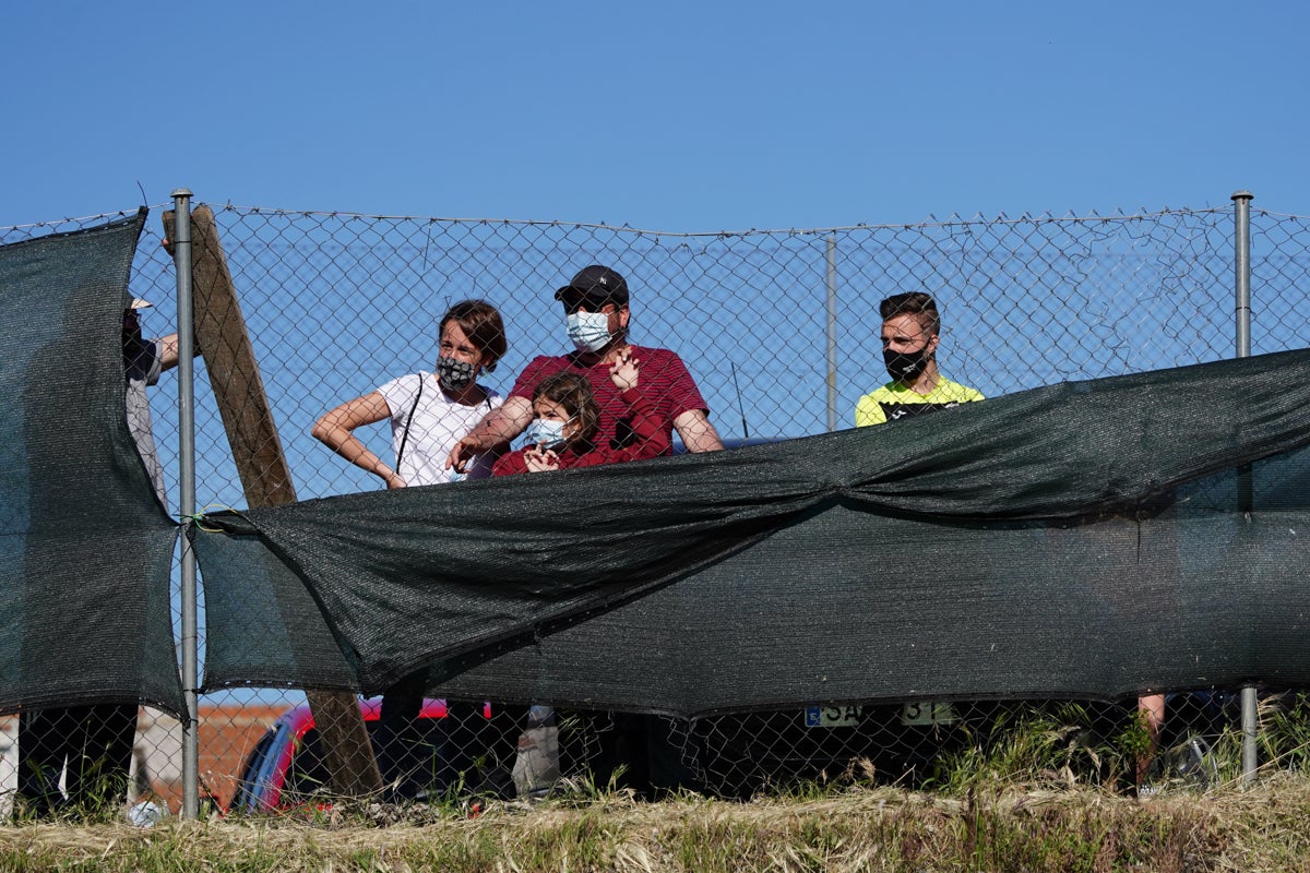 Jornada de atletismo en Las Pistas del Helmántico