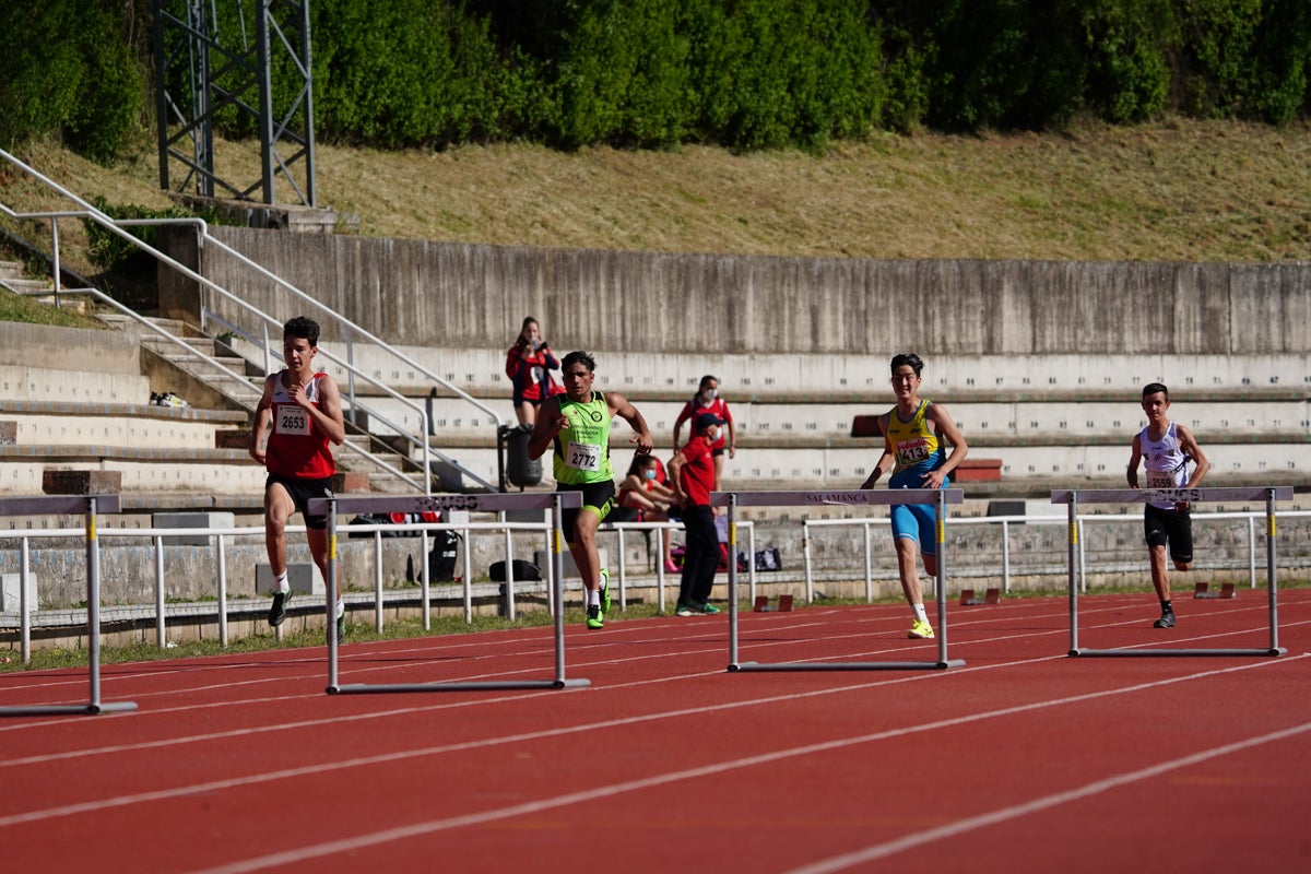Jornada de atletismo en Las Pistas del Helmántico