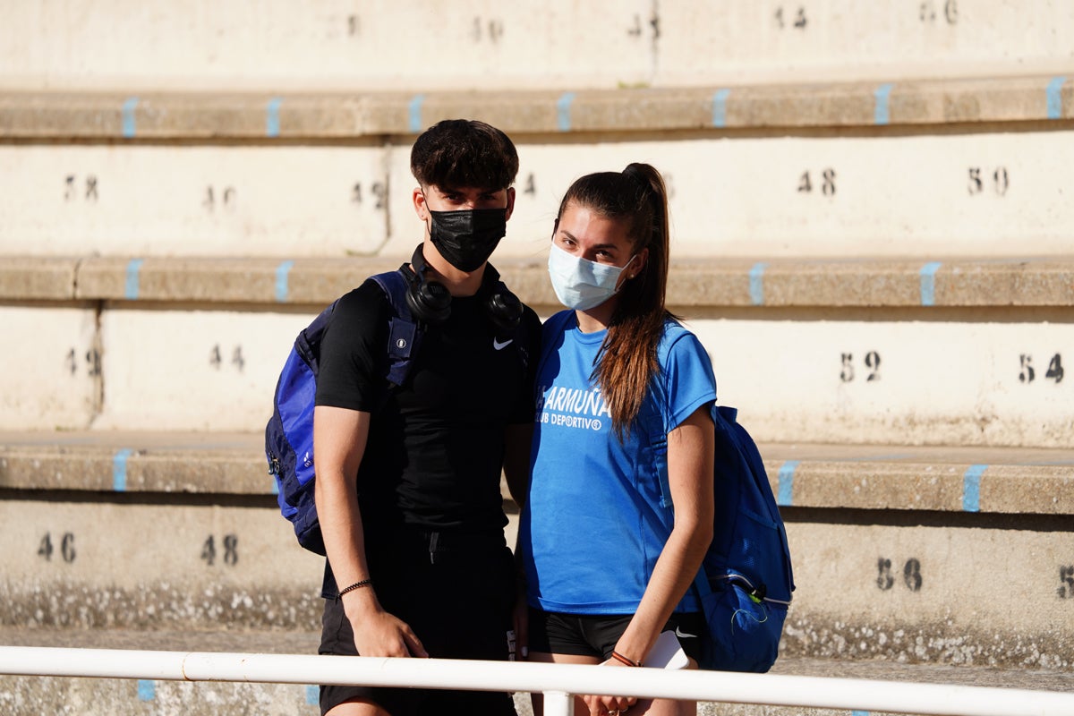 Jornada de atletismo en Las Pistas del Helmántico