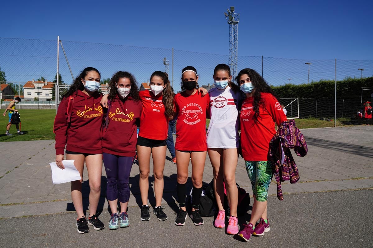 Jornada de atletismo en Las Pistas del Helmántico