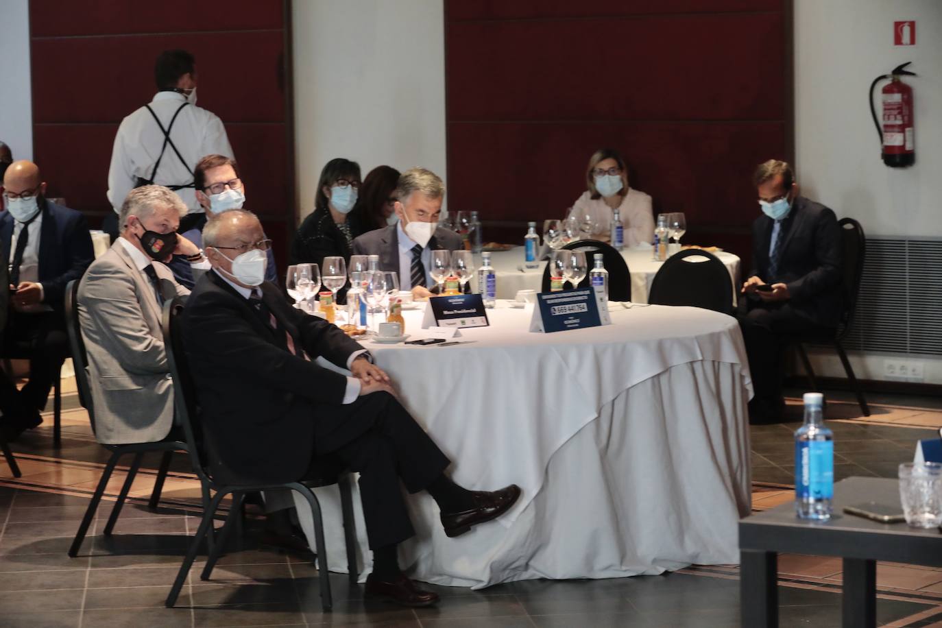 El exfutbolista, exentrenador y actual comentarista y empresario Jorge Valdano, en el Foro Económico de El Norte de Castilla.