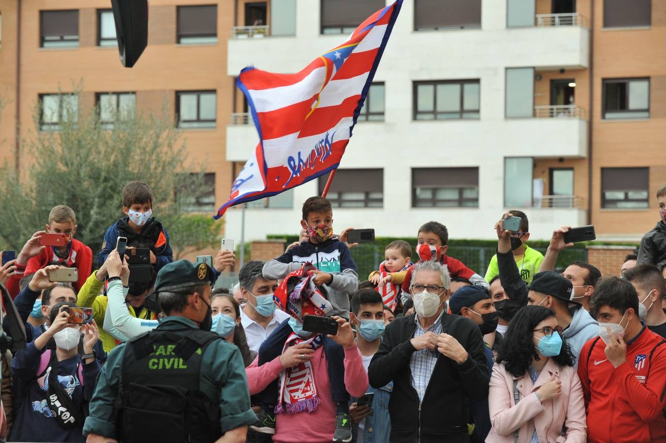 Fotos: El Atlético de Madrid llega a Valladolid