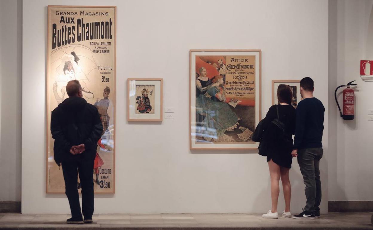 La exposición 'La estampa japonesa y la Belle Époque', una de las propuestas de este fin de semana.