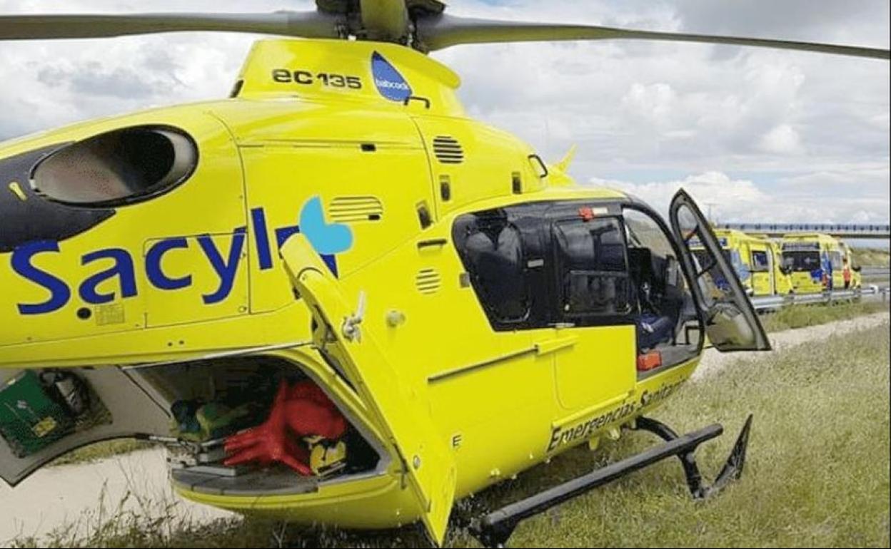 Unas maniobras del Ejército dejan 'en tierra' el helicóptero de Sacyl