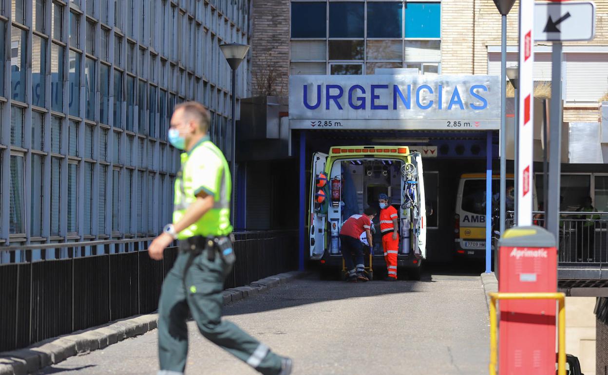 Urgencias del Hospital Virgen de la Vega.