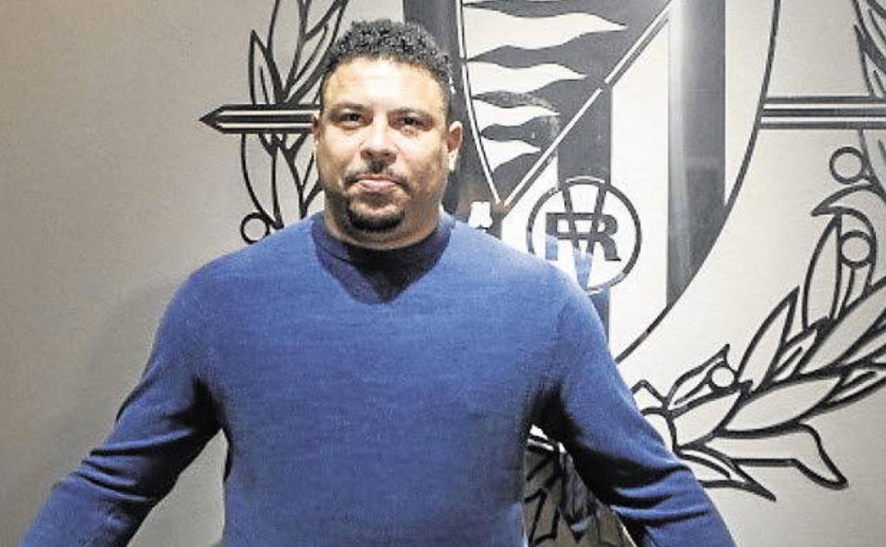 El presidente del Real Valladolid, Ronaldo.