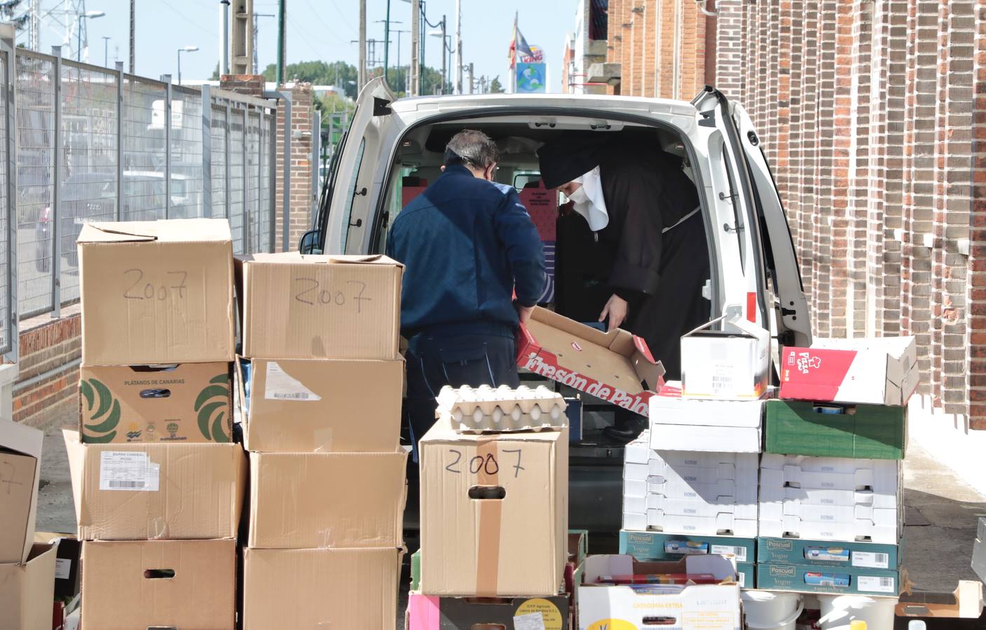 Fotos: El Banco de Alimentos de Valladolid lanza una campaña para llenar sus despensas