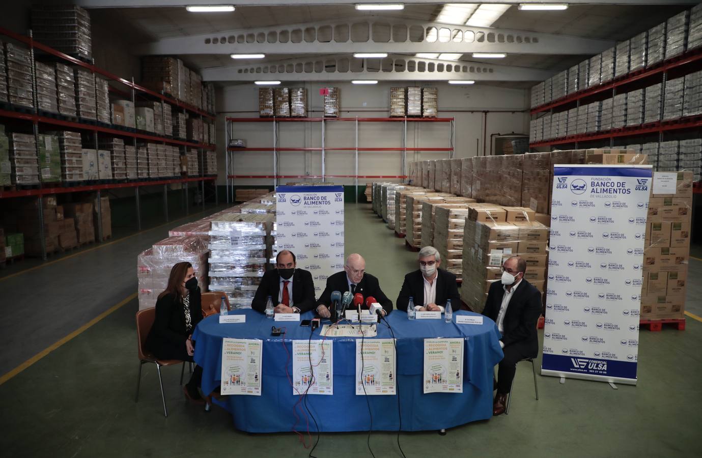 Fotos: El Banco de Alimentos de Valladolid lanza una campaña para llenar sus despensas