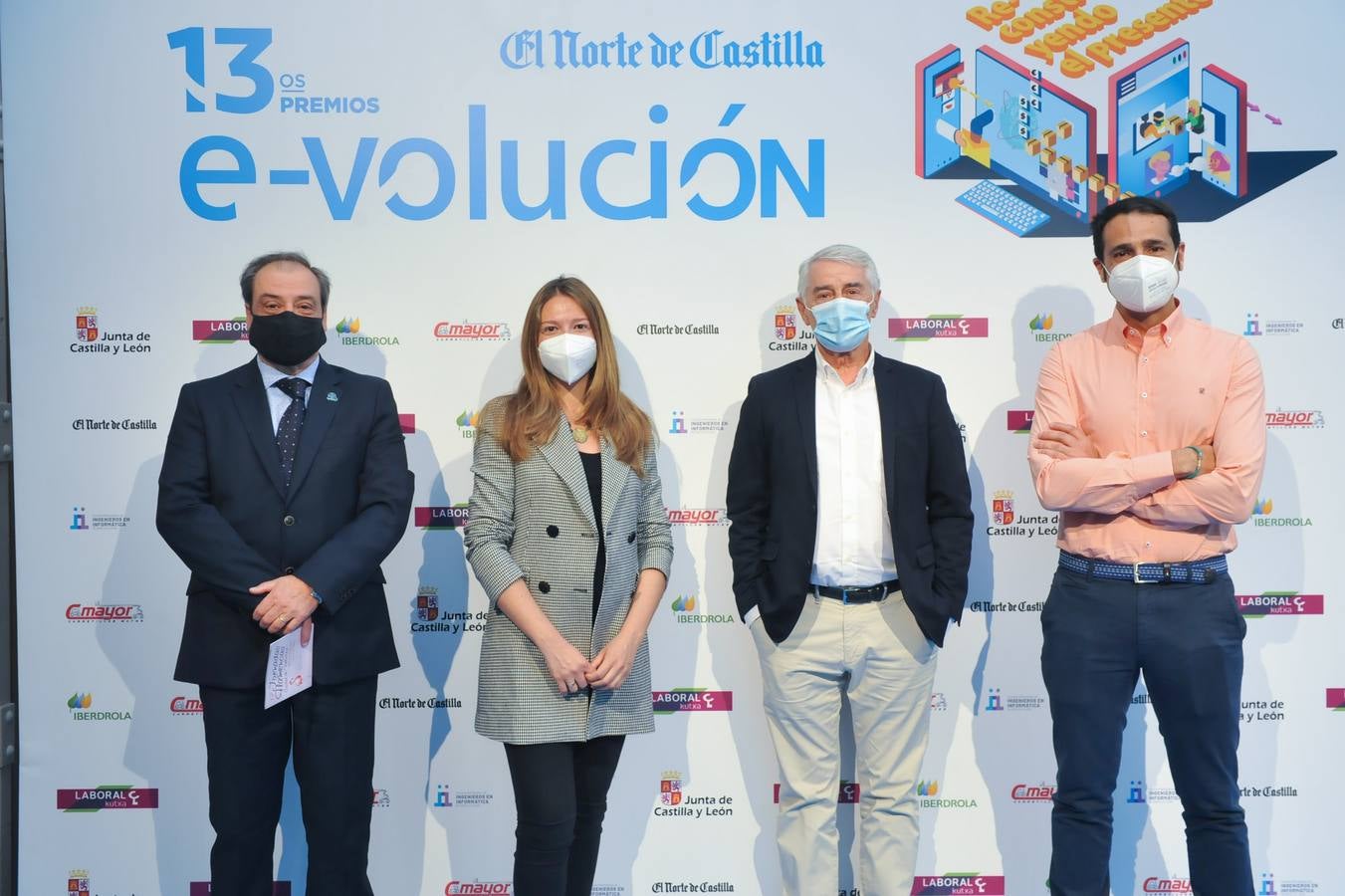 Rafael Álvarez, Rebeca Abezos, Francisco Heras y Roberto Sanz.