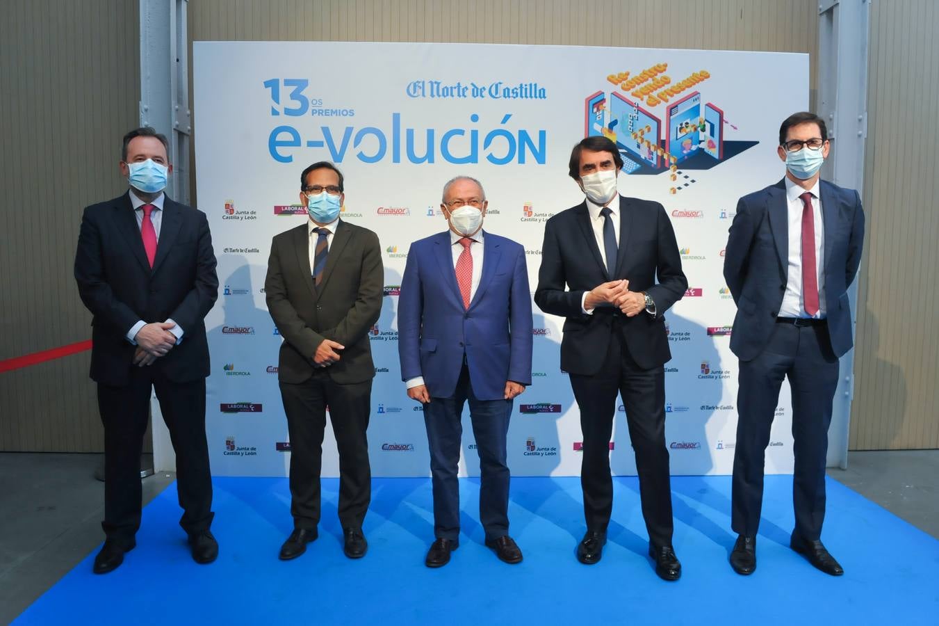 Ángel Ortiz, Augusto Cobos, Emilio Álvarez, Juan Carlos Suárez-Quiñones y Goyo Ezama.