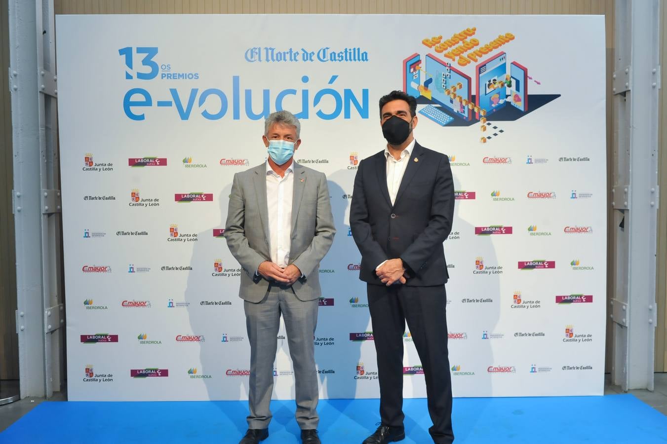 Sarvelio Fernández y Javier García.