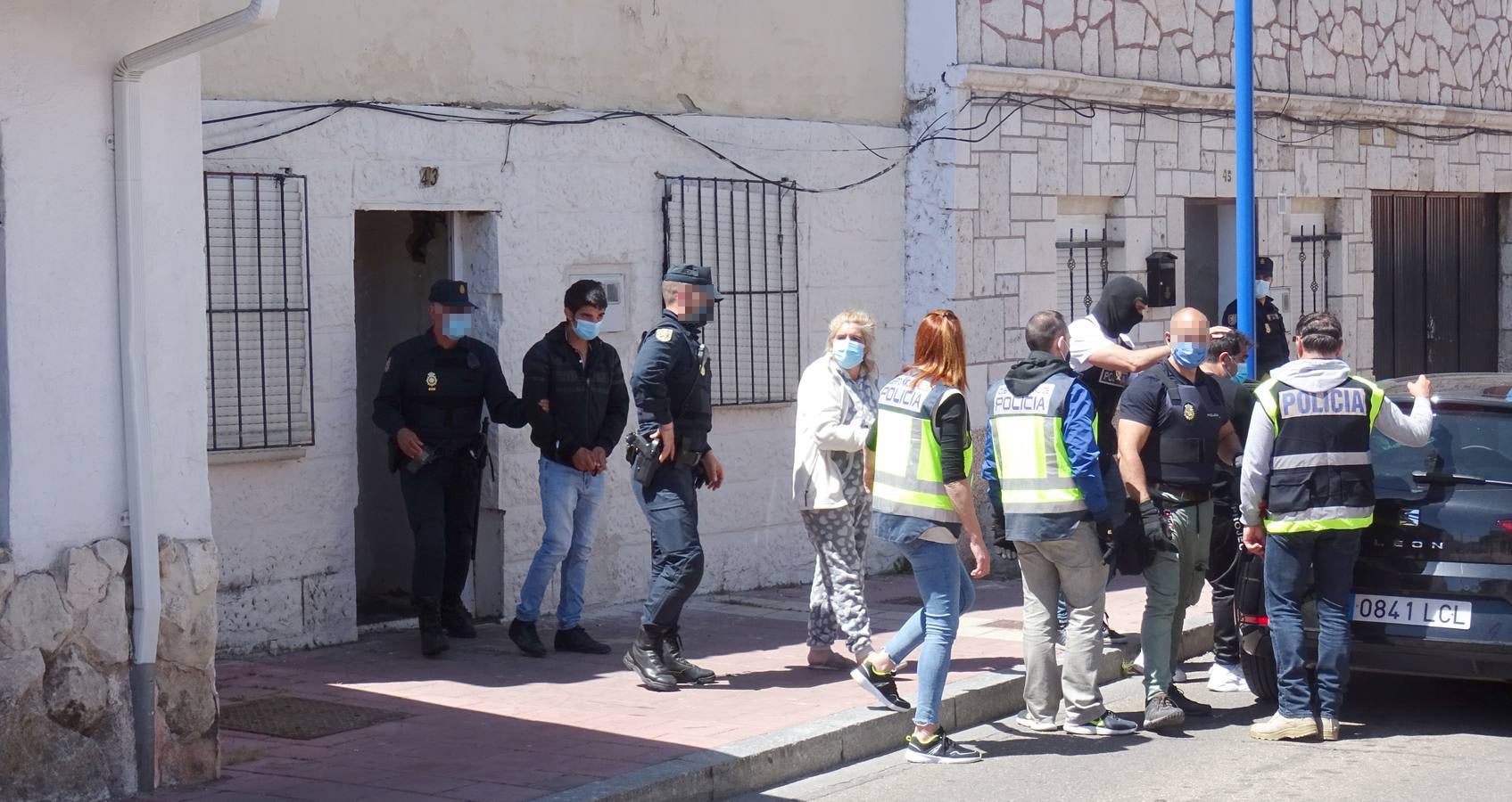 Fotos: Redada en Valladolid contra el tráfico de drogas y la prostitución